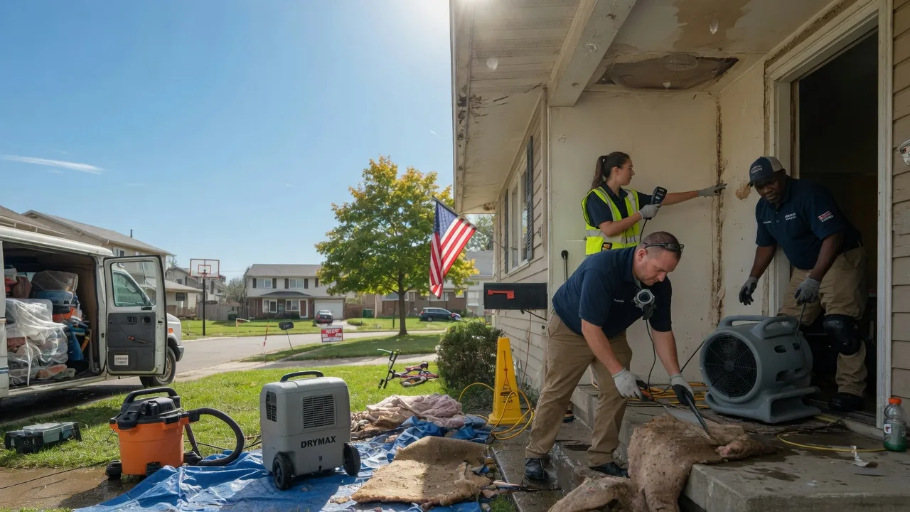 Water Damage Restoration in Caspian, MI near me